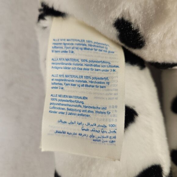 Build a Bear 16" Dalmatian Dog Puppy Huggable Hearts Plush Toy BAB Pup in a Tux - Picture 13 of 14